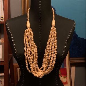 Wood Beads Necklace